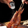 6 Pieces Stainless Steel Seasoning Bottles, Kitchen Utensils, Small Seasoning