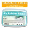 VIVONATURAL JABON EN BARRA VEGANO BLANCO 1 kg