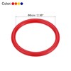 PATIKIL Carnival Ring-Toss Rings 6cm ID, 24 Pack Plastic Hoop