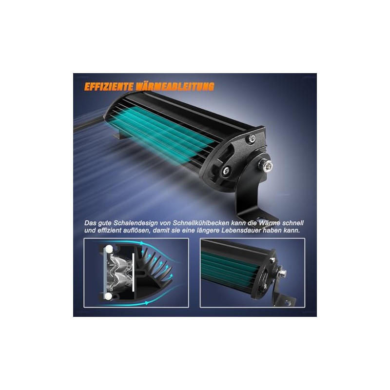 LED Light Bar Work Light 18 cm 60 W Light