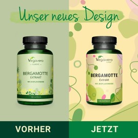 Bergamot Extract Capsules – 1250mg High-Strength (15:1), 40% Bioflavonoids, Citrus Bergamia, Vegan, No Additives, Lab-Tested, 120 Capsules