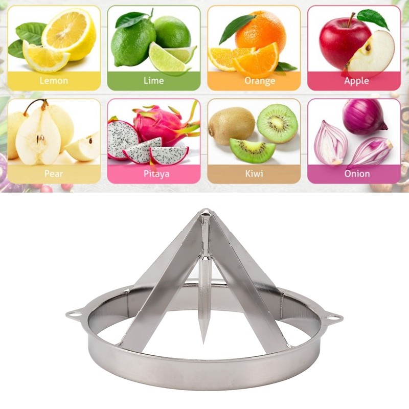 Fruit Cutter Blade Ergonomic Detachable Stainless Steel Sharp Apple Cutter
