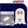 Satco Quickwire Terminals Accept Up to 18 Gauge Solid Or