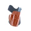 Premium Leather OWB Paddle Holster with Open Top Fits,Glock 43