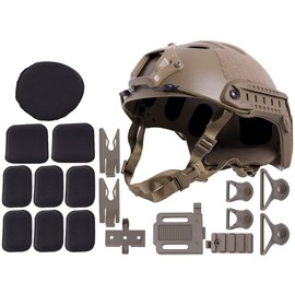 WoSporT FAST CARBON Type Helmet Standard Version M-SIZE TAN