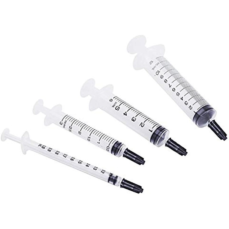 FSYXK Pack of 250 Syringe Lock Nozzles Plugs Point Dispensing