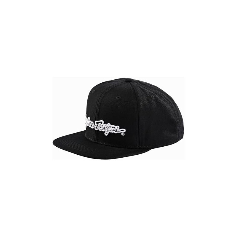 Troy Lee Designs 9Fifty Snapback Hat - Black/White One Size