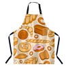 BGBDEIA Different Bread Kitchen Apron for Women Men, Adjustable Apron