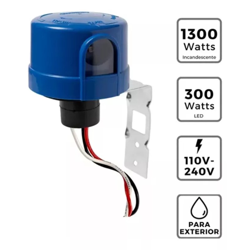 generic Fotocelda Control De Luminaria Con Base 220v 10a