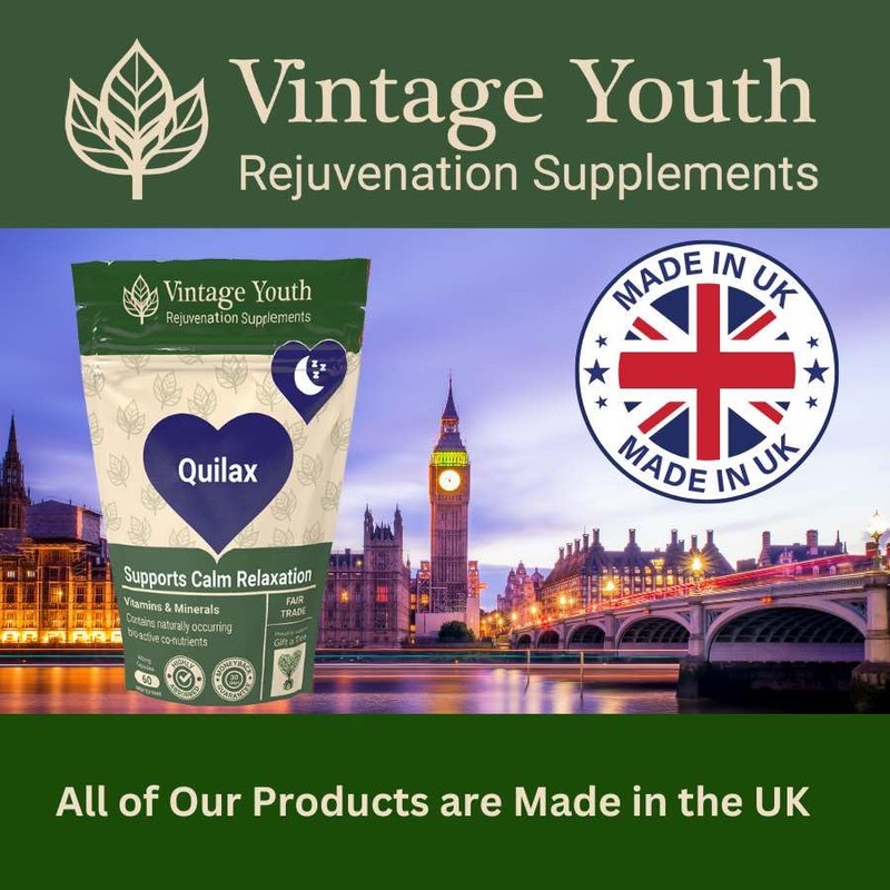 Vintage Youth Quilax Sleep Support Capsules | Deep Sleep &