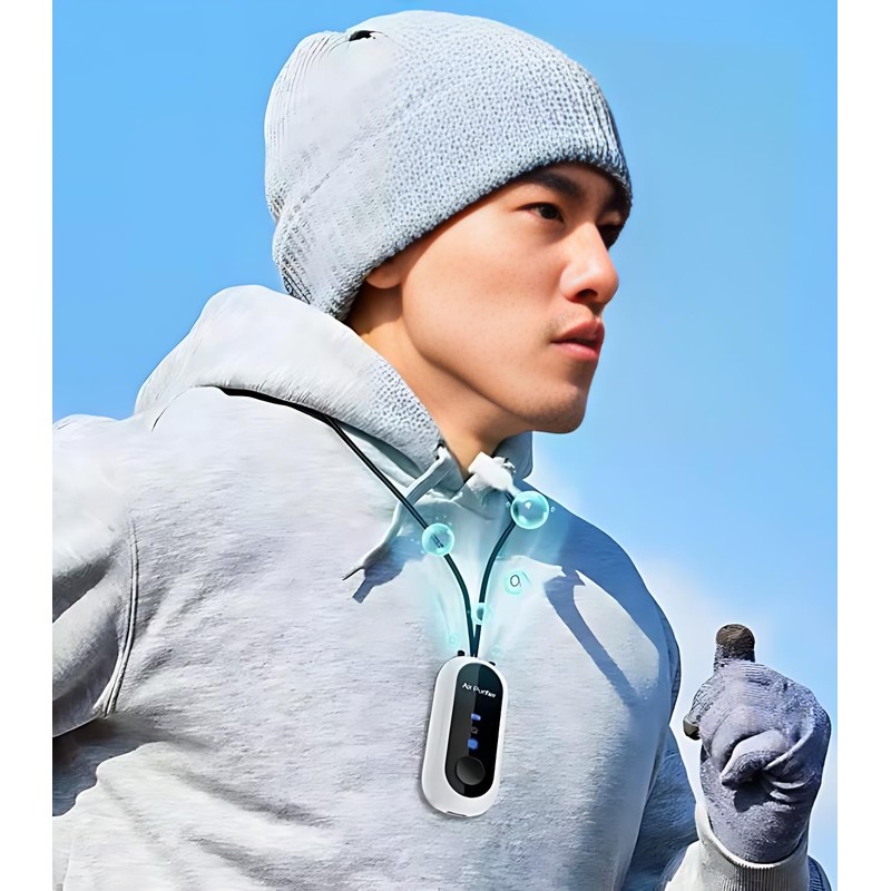 Wearable Air Purifier,Portable Negative Ion Generator Necklace,Efficient Ion Purification Smoke,Peculiar