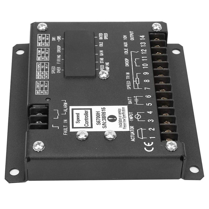 S6700H Speed Controller Governor High Precision Electronic Engine Speed Control