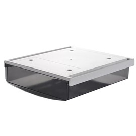AllBright Under Desk Storage Box, Drawer, Storage Box, Under-the-Desk Storage, Dishes, Accessories, Aftermarket, Small Items, Under Desk (1 Piece, White)