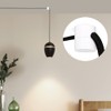 Zevnico 3 Pack Swag Hooks for Ceiling Lights, White Pendant