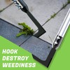 Viscogrip Crack Weeder Tool Set, Manual Stainless Steel Crevice Weeding