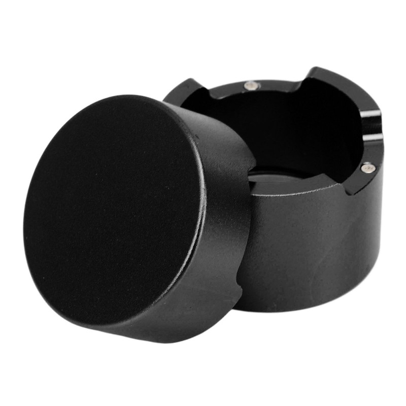 Billiard Chalk Case Round Aluminum Alloy Pool Cue Chalk Box