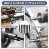 VeYocilk 21 x Indexable Lathe Turning Tools Set 3/8 Inch