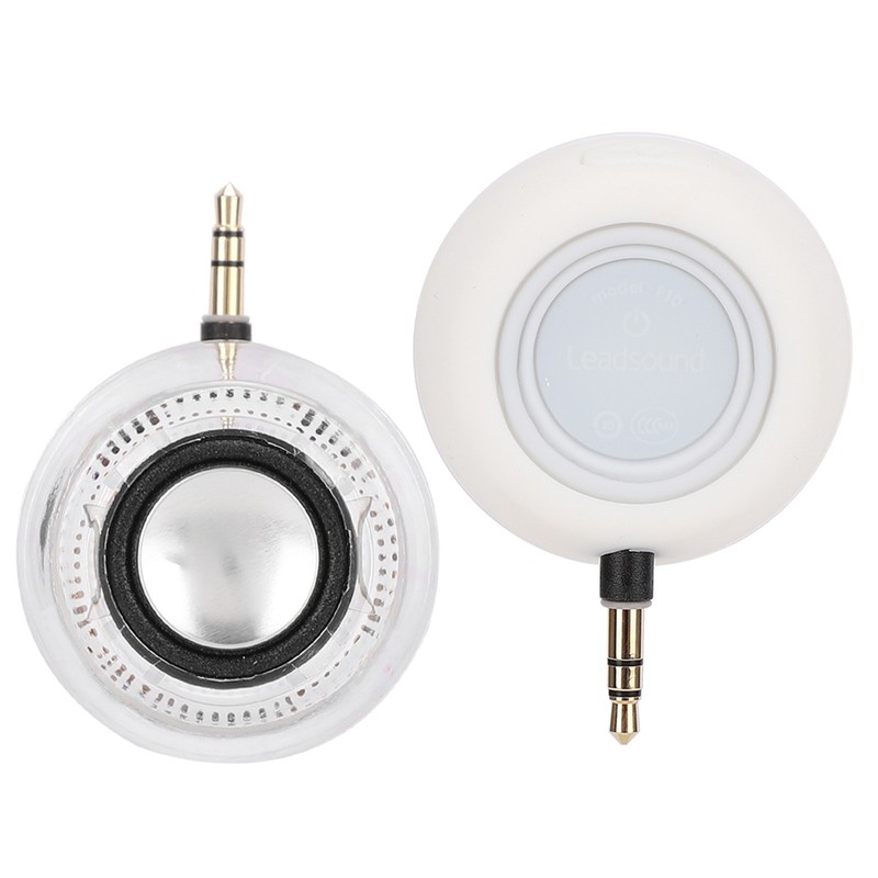 F10 Portable Mobile Phone Speaker Direct PluG in Type Mini