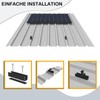 Sorlpv Solar Panel Mount for 2 x Modules, PV Mount