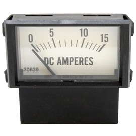 15 Amp Meter for Battery Chargers, Snap-in Mount (PR18-15)