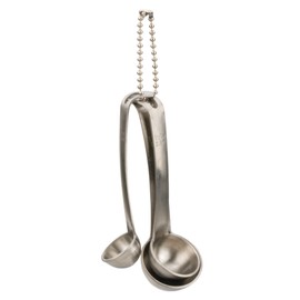 RSVP International Endurance Kitchen Collection Measuring Tools, Dishwasher Safe, Mini Ladles, 3 Piece, Stainless Steel