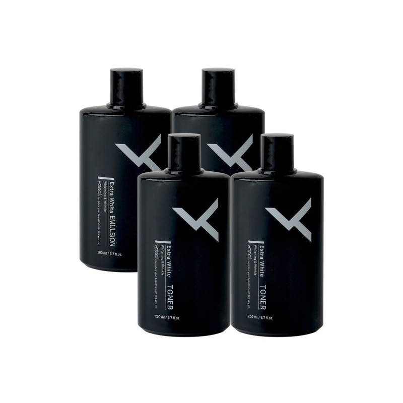 Bazzi Homme Extra White 4-piece set (2 toners + 2