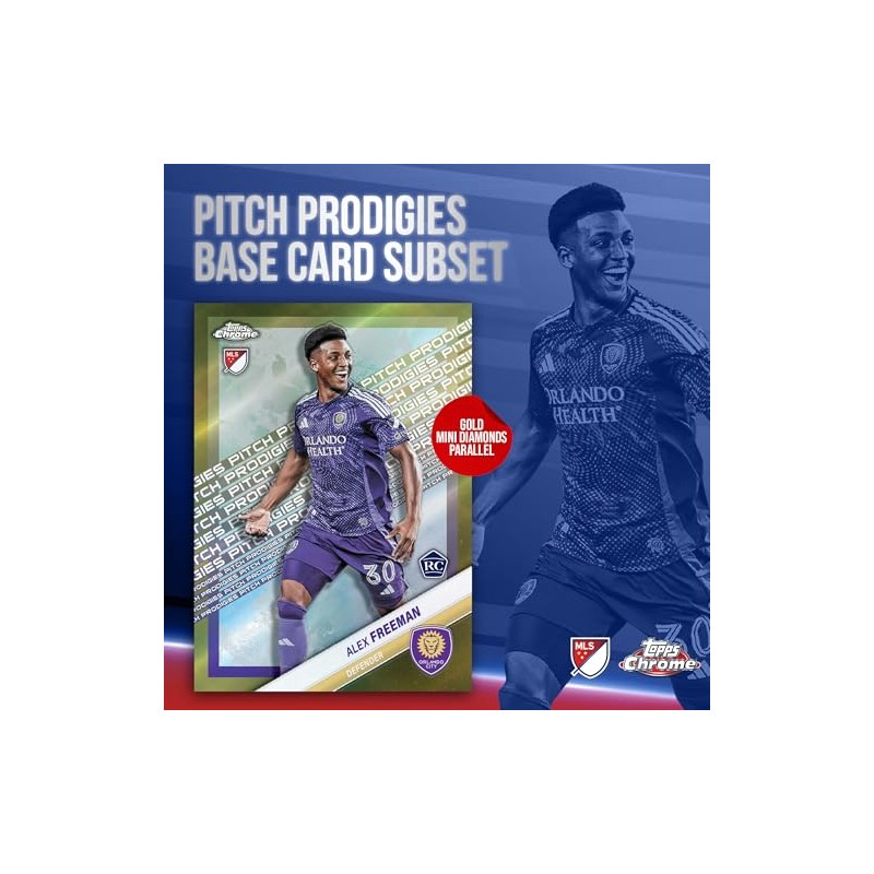 Topps Chrome MLS 2025 - Factory Sealed - Value Box