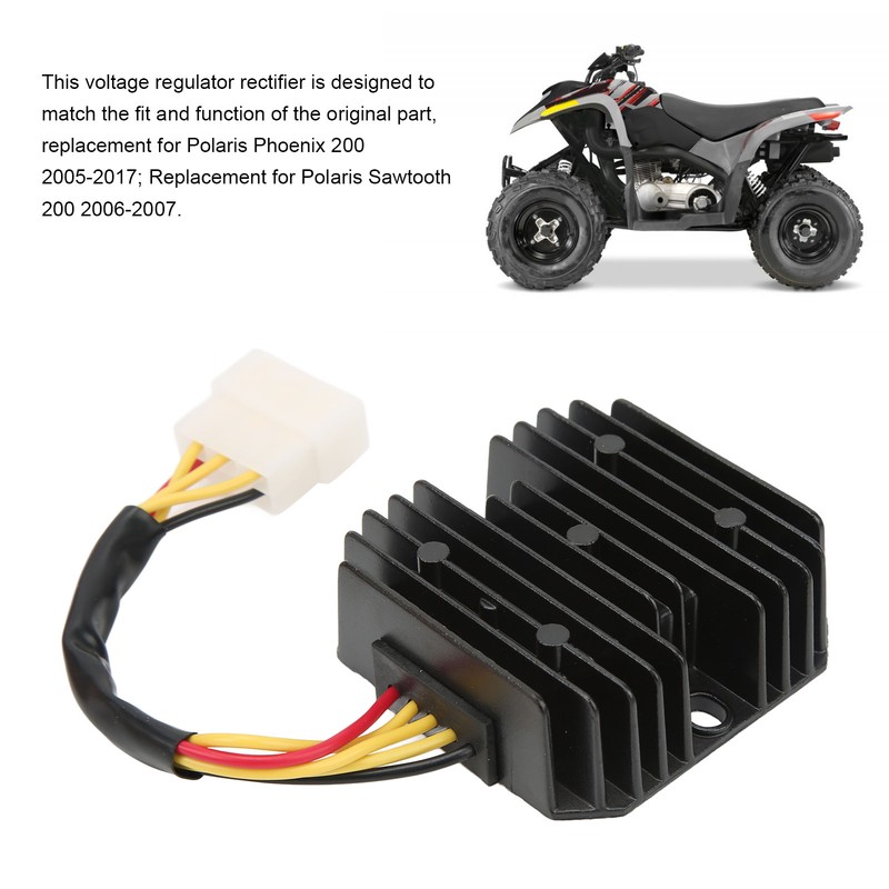 Voltage Regulator Rectifier 0452760 Voltage Stabilizer Replacement for Polaris Phoenix