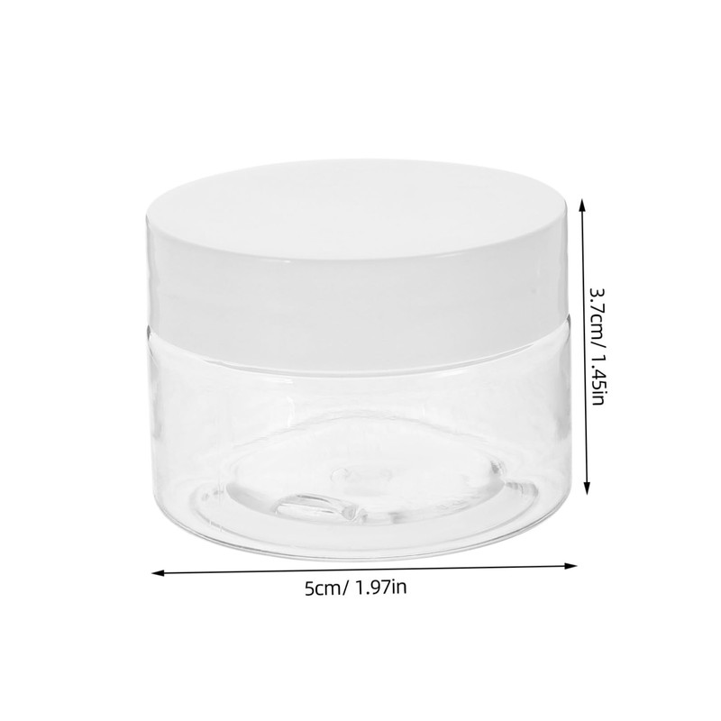 FOMIYES 3sets Travel Size Bottle Set 30g Wide Mouth Containers