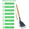 Silicone Rubber Kitchen Cooking Spatula - Heat Resistant - Nonstick