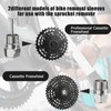 XINSUO Bicycle Chain Whip 3-Piece Set, Chain Whip and Sprocket