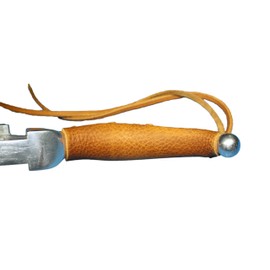 MCD Tan Leather Motorcycle Lever Cover Set (No Fringe)