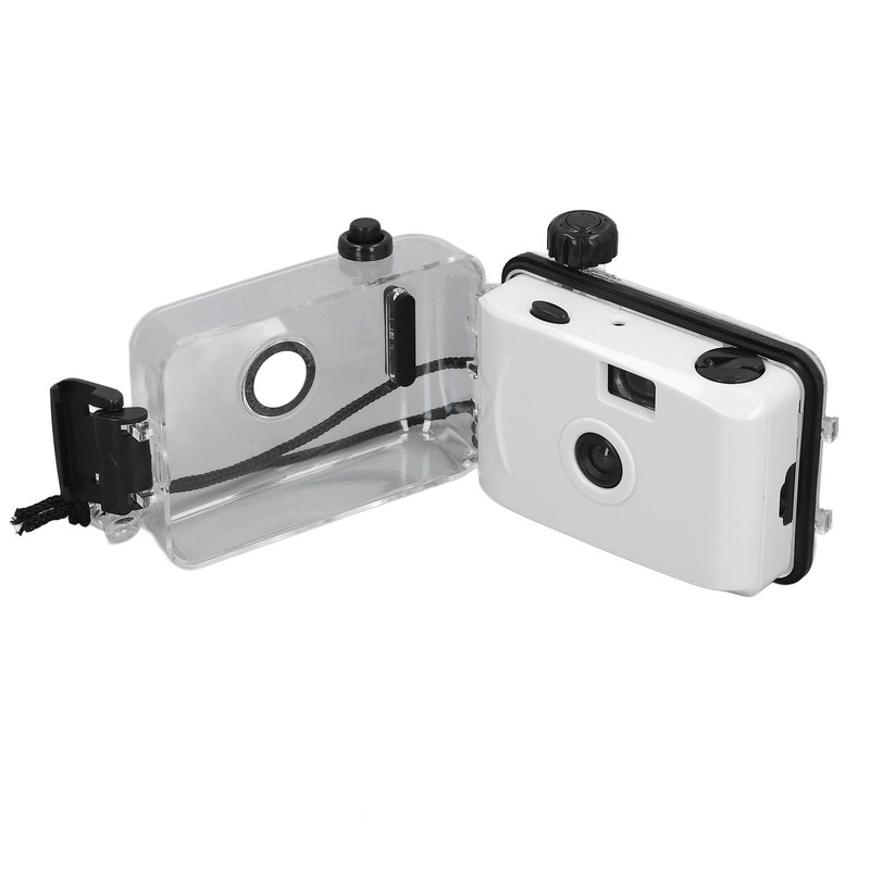 35mm Reusable Film Camera with Waterproof Case for Snorkeling with