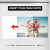Shot2go Pack of 20 Magnetic Photo Fridge Frame Pockets Clear