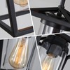 SGLfarmty Black Pendant Lights Kitchen Island, 1-Light Light Fixtures, Farmhouse