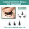 DIY Eyelash Extension, 3D Effect Glue Bonded Band Individual Lash