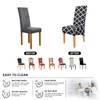 Jaotto Chair Covers, Set of 4, Stretch, XL Chair Covers,