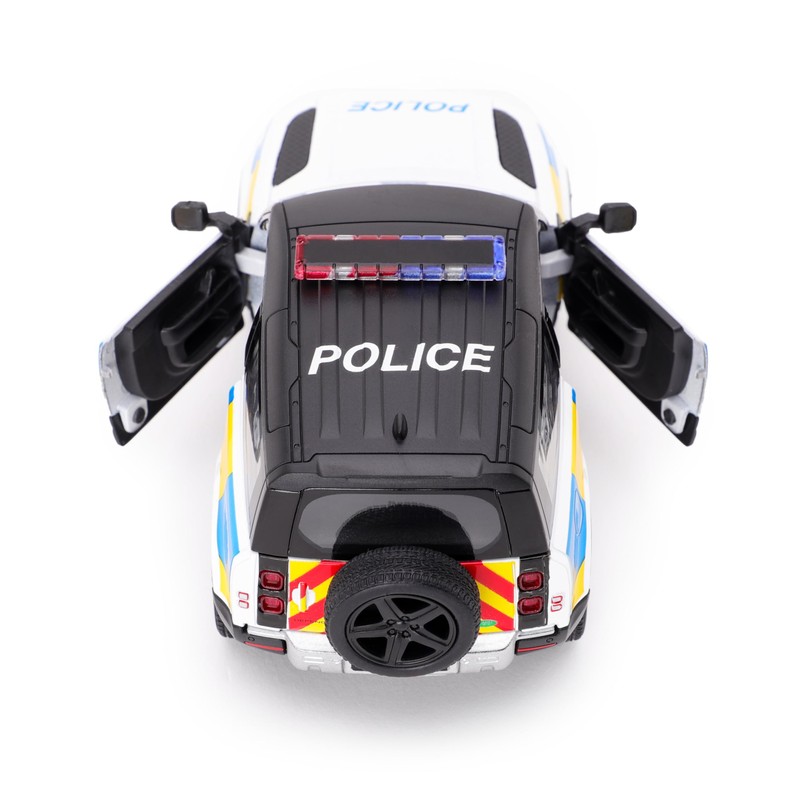 Toyland® 12cm (5") Pull Back & Go Die Cast Police