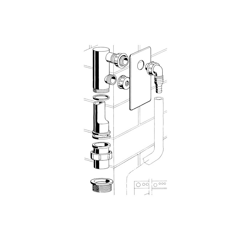 Sanitop-Wingenroth Device Flush-Mounted Odour Seal, 22196 2