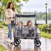 Stroller Wagon Rain Cover for W4 Quad Stroller – Plastic