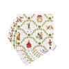 Caspari On The Twelfth Day Cocktail Napkins - includes 20
