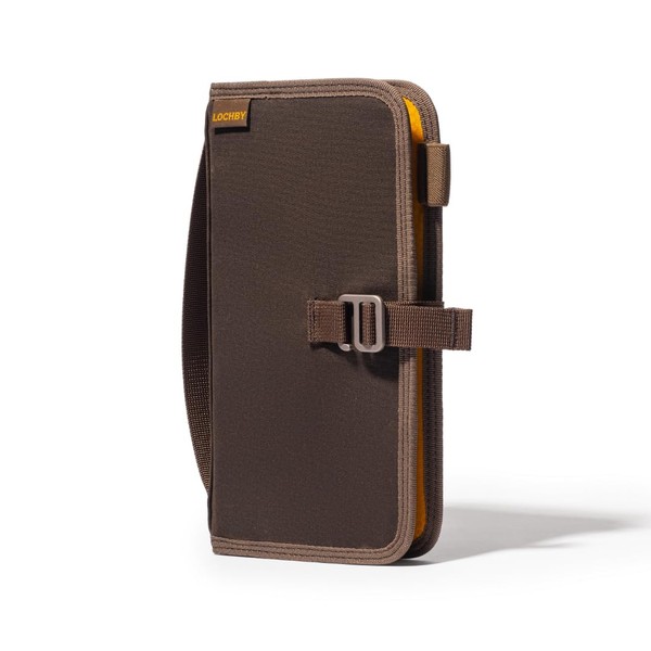 LOCHBY® Voyager Journal | Water Resistant Waxed Canvas | Pen