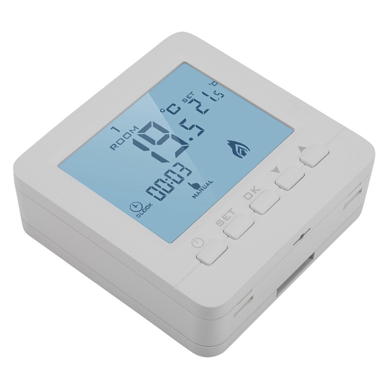 Programmable Thermostat Digital LCD Display Smart Temperature Controller 5A