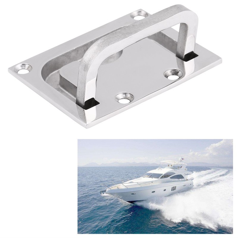 Boat Flush Hatch Locker, Stainless Steel Boat Recessed Hatch Pull