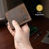 Hörner Fortuna Adult Premium Leather Wallet Brown Compact 1 Compartment
