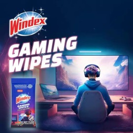 Wndex 윈덱스 게이밍 클리닝 물티슈 모든 장비와 전자제품을 즉시 청소할 수 있는 미리 적신 프레시 락을 위한 Windex Gaming Cleaning Wipes for Instantly Cleaning All Equipment and Electronics with Pre-Moistened Fresh Locks