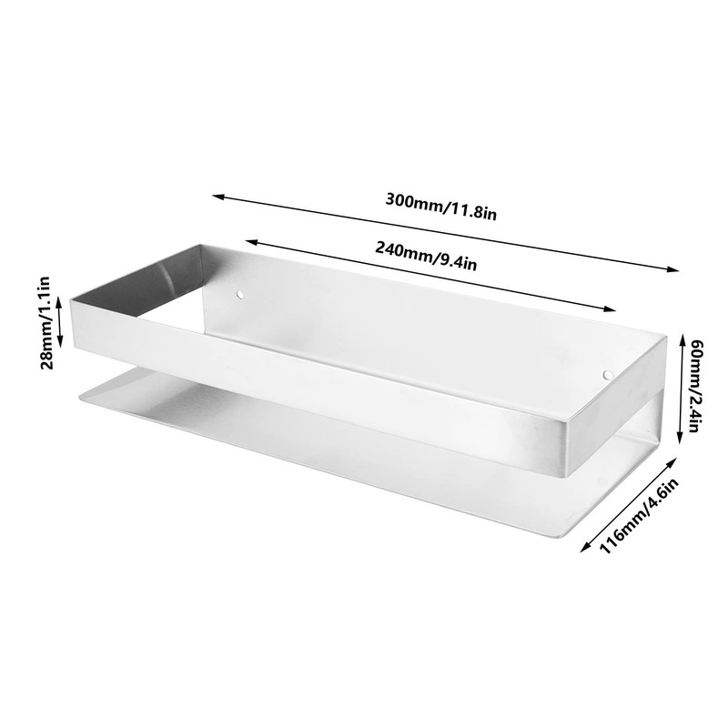 Bathroom Shower Shelf, Waterproof Floating Shelves for Home Use
