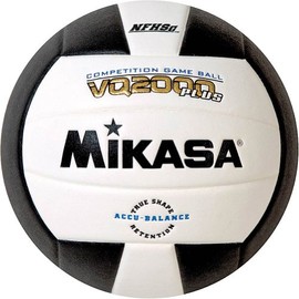 Mikasa VQ2000 Micro Cell Voleyball (Negro)