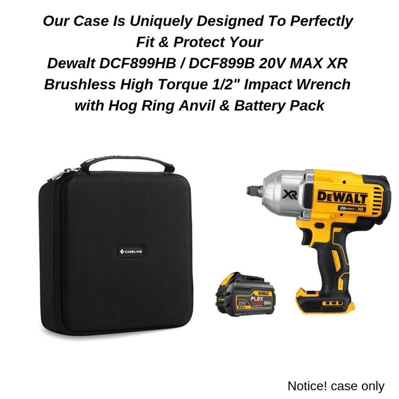 Caseling Hard Shell Case Fits Dewalt DCF899B or DCF899HB Drill.