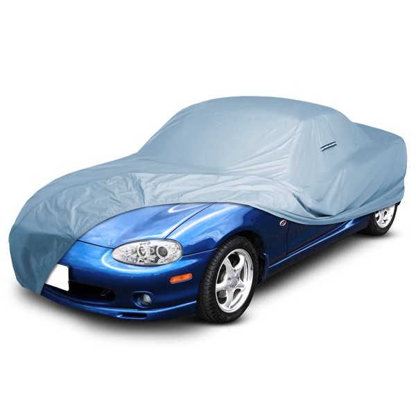 iCarCover Premium Car Cover for 1998-2005 Mazda Miata Waterproof All Weather Rain Snow UV Sun Hail Protector for Automobiles, Automotive Full Exterior Indoor Outdoor Car Cover
